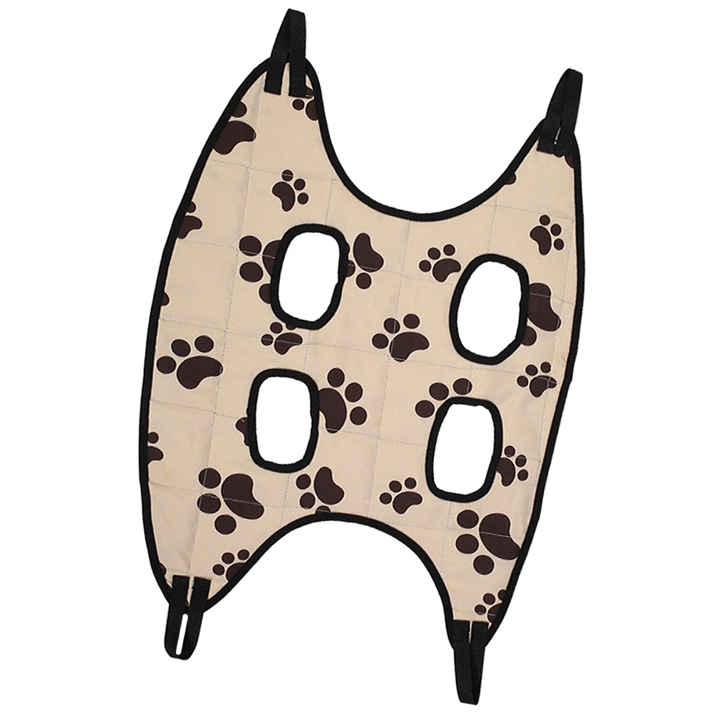 

Pet Hammock for Cats Dogs Grooming Nail Trimming Strong Support Various Sizes Holes Stabilize Pets Breathable Oxford