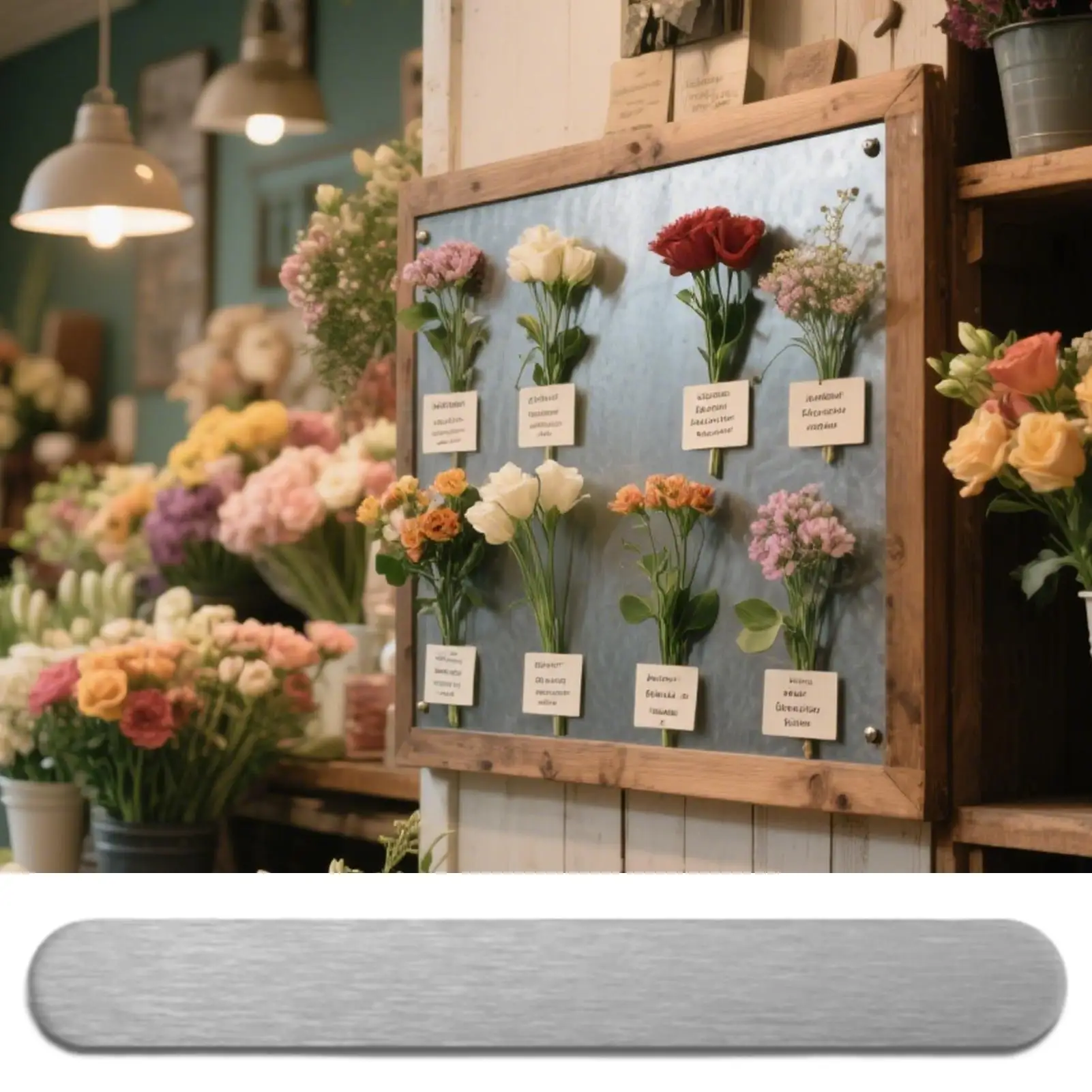 

Adhesive Metal Plate 10 Pieces Magnetic Mount Steel Plates Self-Adhesive Phone Case Strips For Science Lab Craft Room Workshop