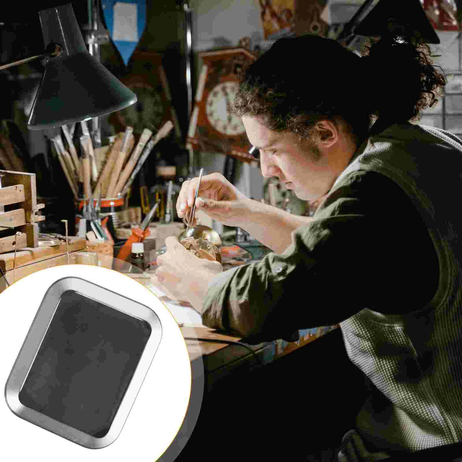 Remote Control Outlet Magnetic Parts Holder Screw Organizer Tray Thicken Bolt Work