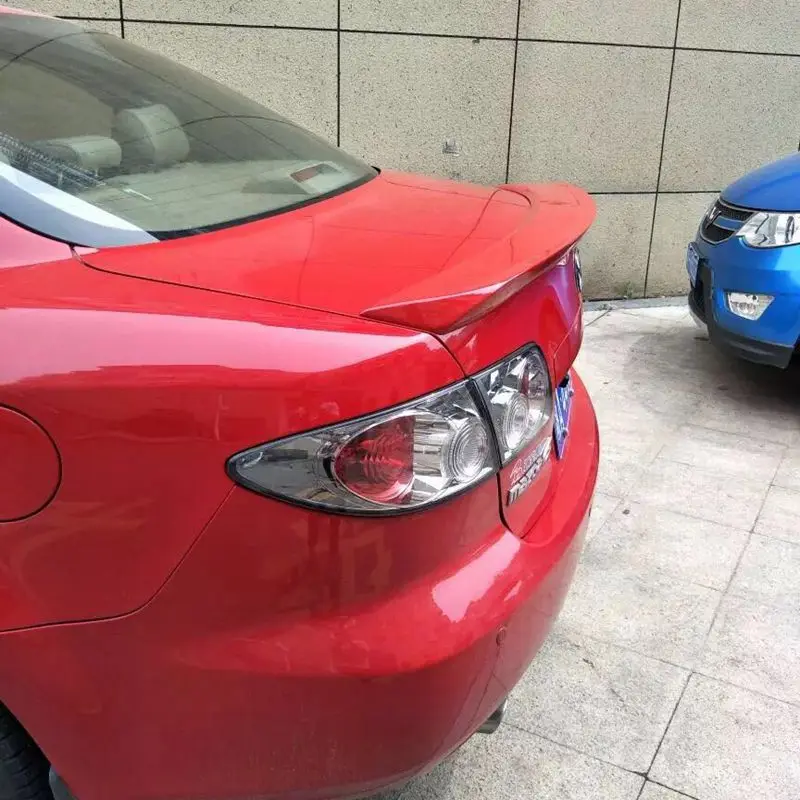 

Use For Mazda 6 2005--2013 Year Spoiler Rear Wing Body Kit Accessories (red)