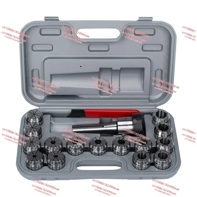 R8-ER40-7/16 Tool Holder with ER40 Spring Collet 15PCS Inch Collet with Wrench R8-ER40 Set