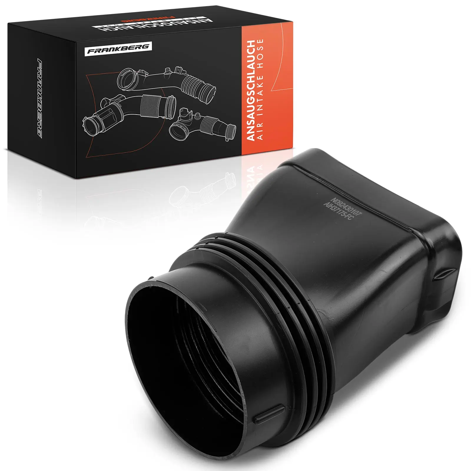 Frankberg 1x Inlaatslang Luchtfilter voor BMW 5 Serie F10 F11 7 Serie 520-530i 2009-2017 13717590592
