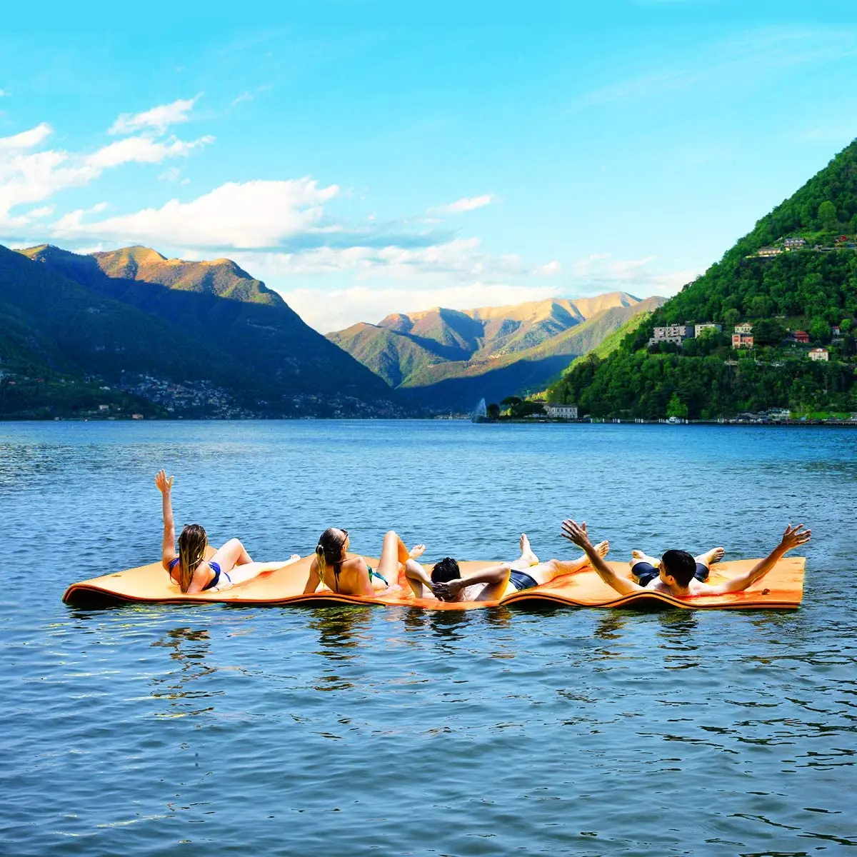 

Water Toys XPE Floating Mat Beach Water Entertainment Multiplayer Play Floating Mat