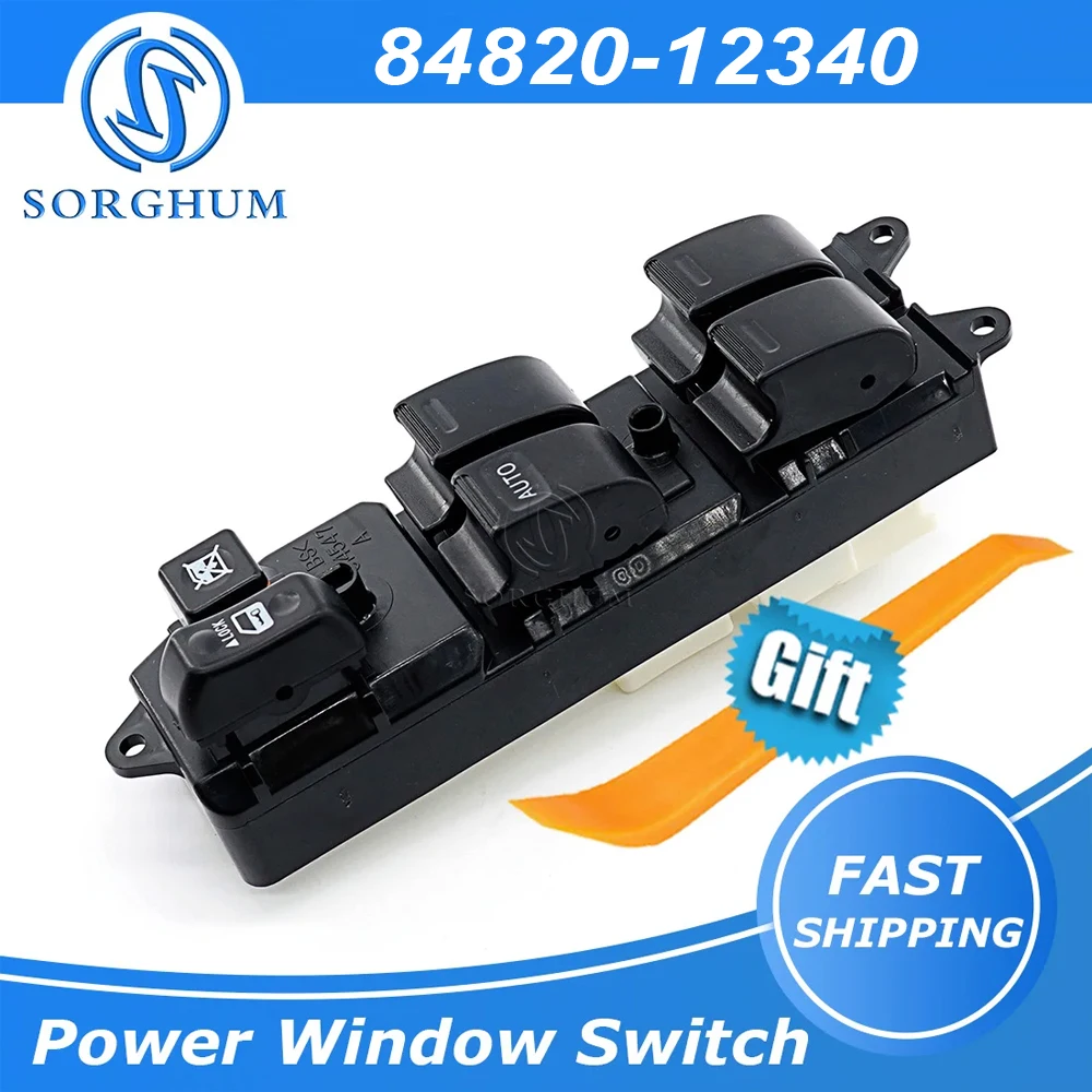 

84820-12340 Power Window Master Control Switch For Toyota Corolla 1997-2004 84820-42060 84820-60110 8482012340