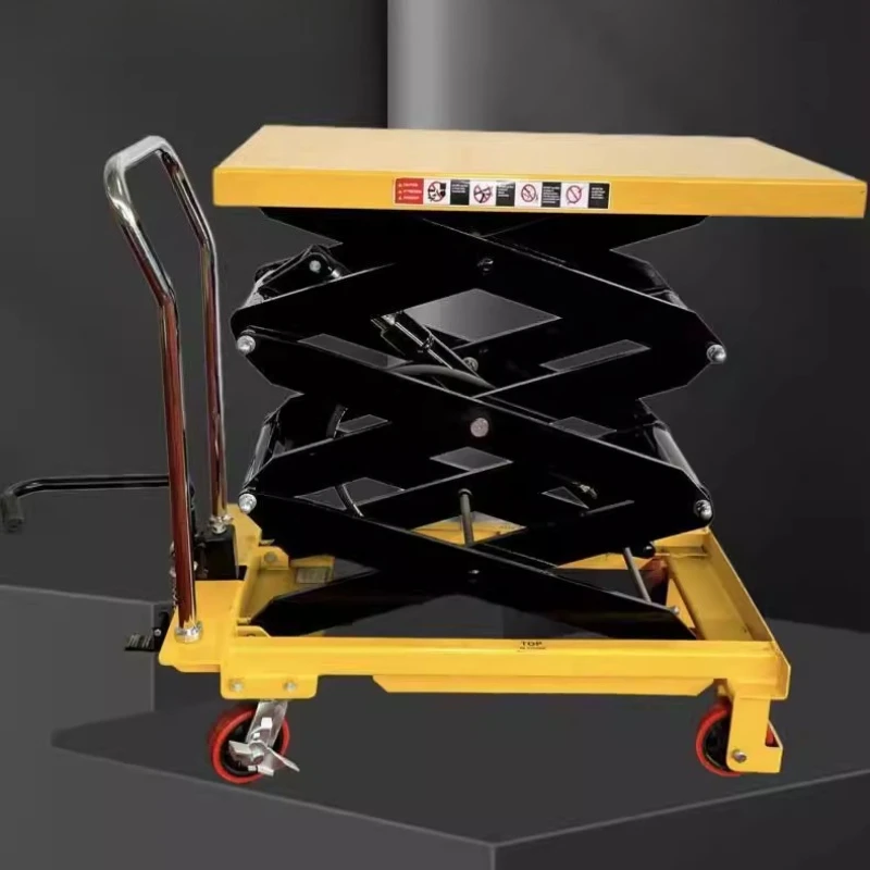 

Electric Hydraulic Lift Trolley Mobile Convenient Lift Trolley Labor-saving Nice Commercial Furniture Hebebühnenwagen ZY40TC