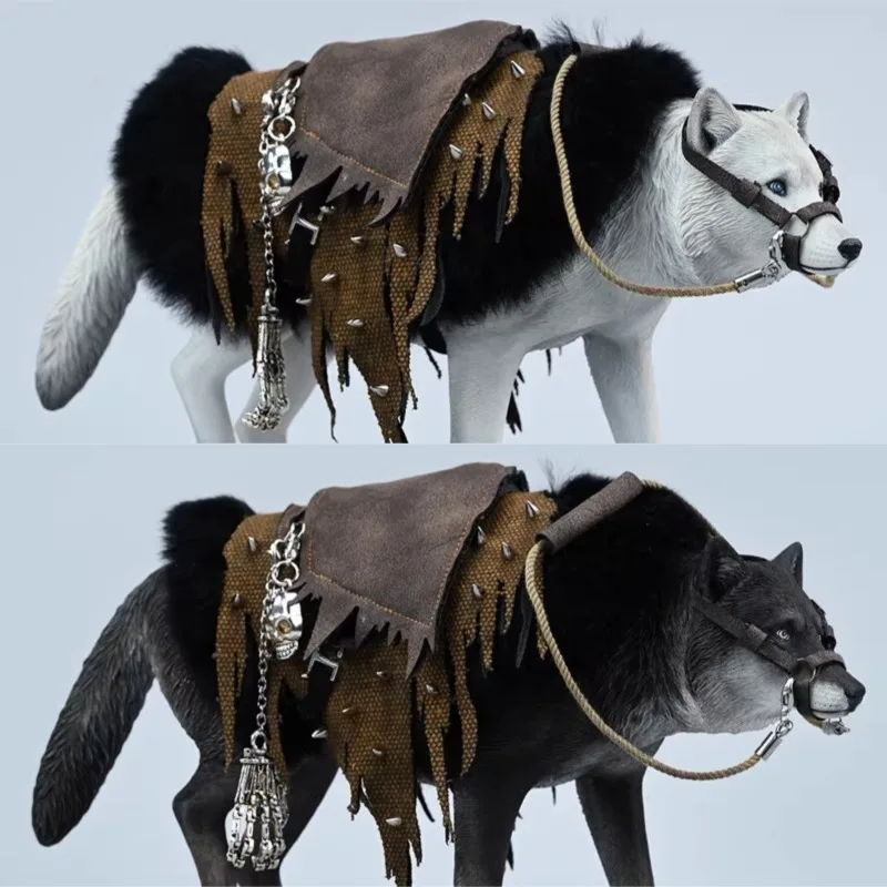 

In Stock JXK 1/6 Scale Resin Fierce Grassland Wolf Simulation Animal Model for 12'' Action Figures Body Scene Accessories