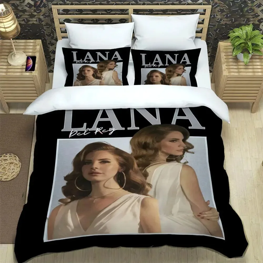 

3D Lana Del Rey Printed Bedding Sets Exquisite Bed Supplies Set Duvet Cover Bed Comforter Set Bedding Set Luxury Birthday Gift