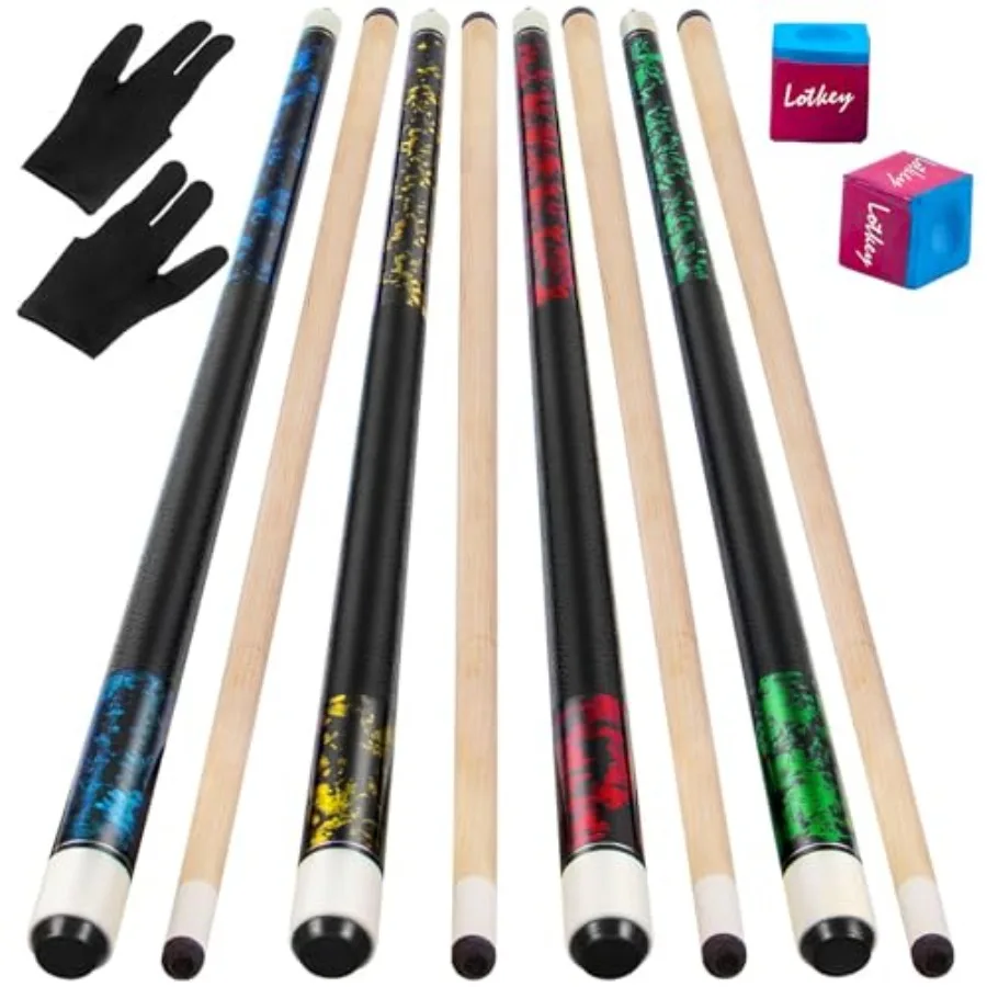 

Pool Cue Sticks for AdultsSuper Straightened Up 58'' 18 19 20 21 oz Billiard Cues Canadian Maple Tacos De Billar Profesional Se
