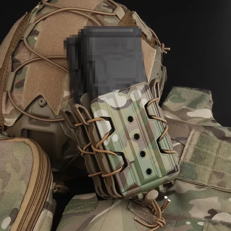 التكتيكية مزدوجة ماج 5.56 الصيد الحقيبة مجلة جميع التضاريس حزمة CS اطلاق النار نظام مولي الألوان اكسسوارات الخصر حقيبة #1