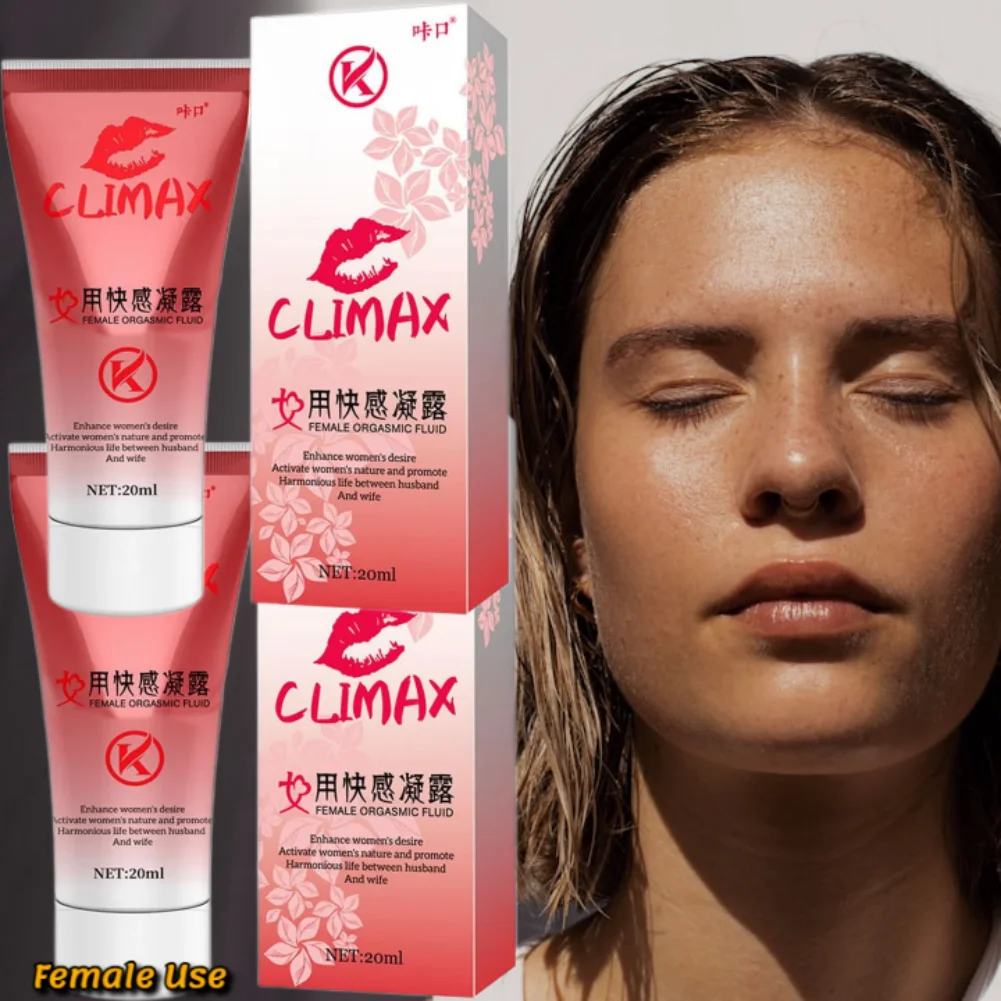 Gel para orgasmo de 20ML para mujeres, mejora el placer, estimulación Sexual rápida, prolonga el tiempo sexual, crema afrodisíaca para clímax, aceite para orgasmo, 1/2 Uds.