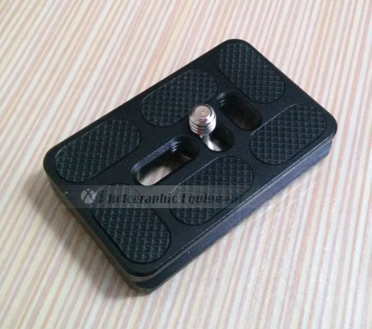 Universal PU60 Camera Quick Release Plate 38X60mm For Arca Swiss Benro B0 B1 B2 J0 J1 Ballhead Camera Photo Studio Accessories