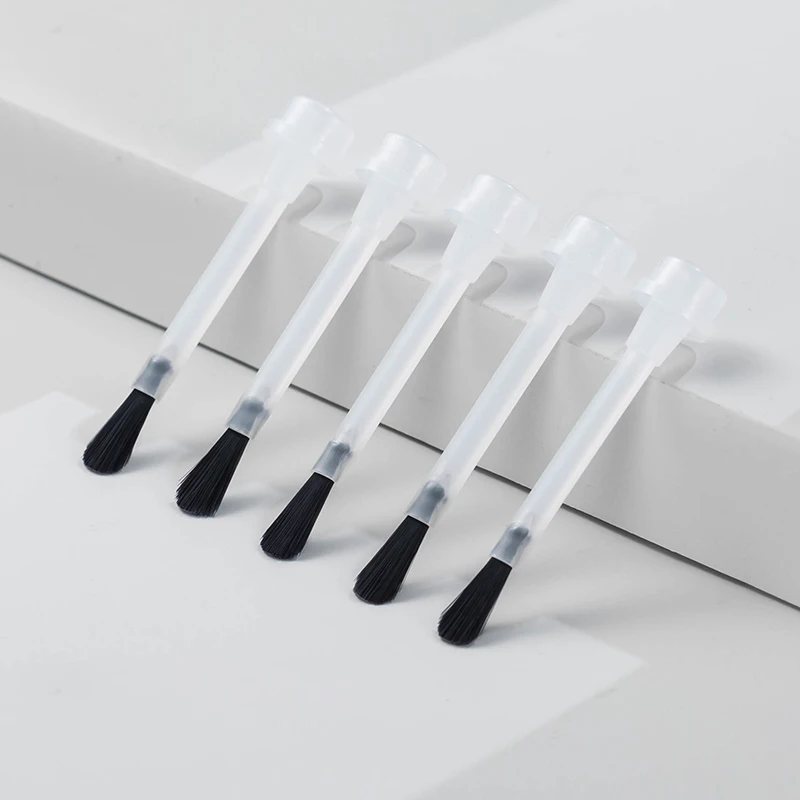 50 قطعة فرشاة الأظافر فرش تلميع استبدال رئيس فرشاة تراجع المتاح الاكريليك مسحوق رؤساء السائل تطبيق مجموعة تشذيب الأظافر #2