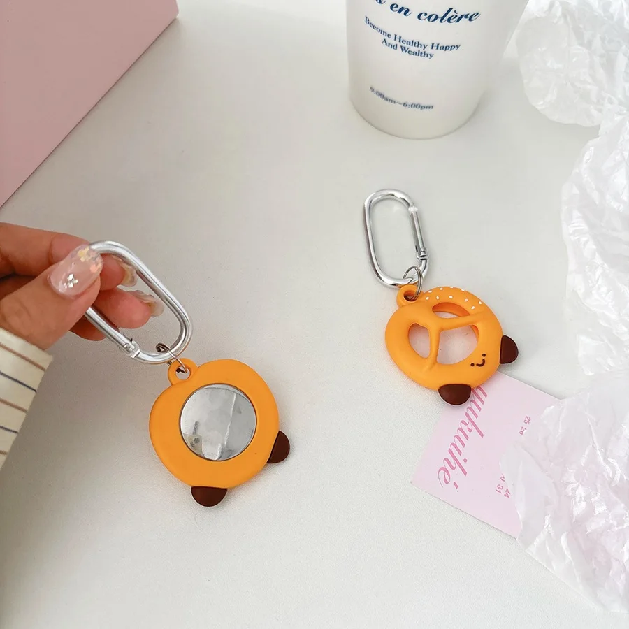 Мультяшный чехол для airтеги, милый корейский Забавный силиконовый защитный чехол для защиты от потери