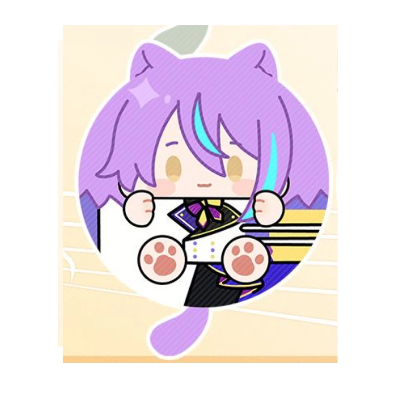 Kusanagi Nene Otori Emu Kamishiro Rui Tenma Tsukasa Chibi Cat Ear Plush Anime Pendant Desktop Ornament Collectible Gift for Fans - view 4