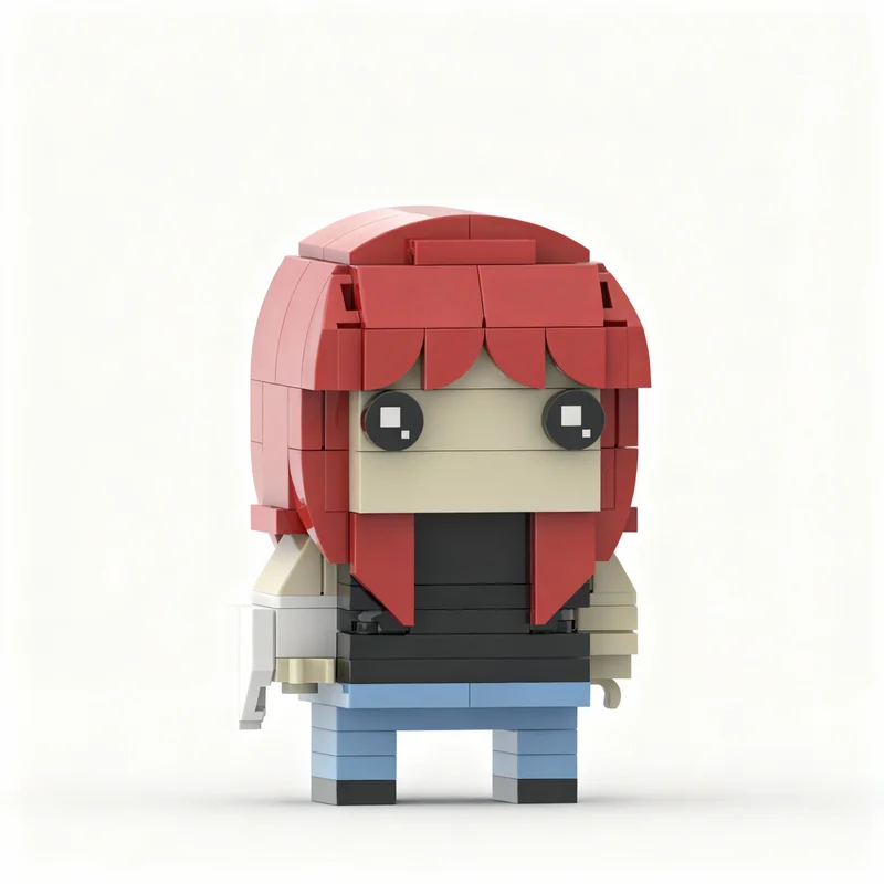 

136pcs MOC Mary Jane Watson Brickheadz Model Building Blocks Construction Toy Christmas Gifts DIY Creative Idea Education Brick