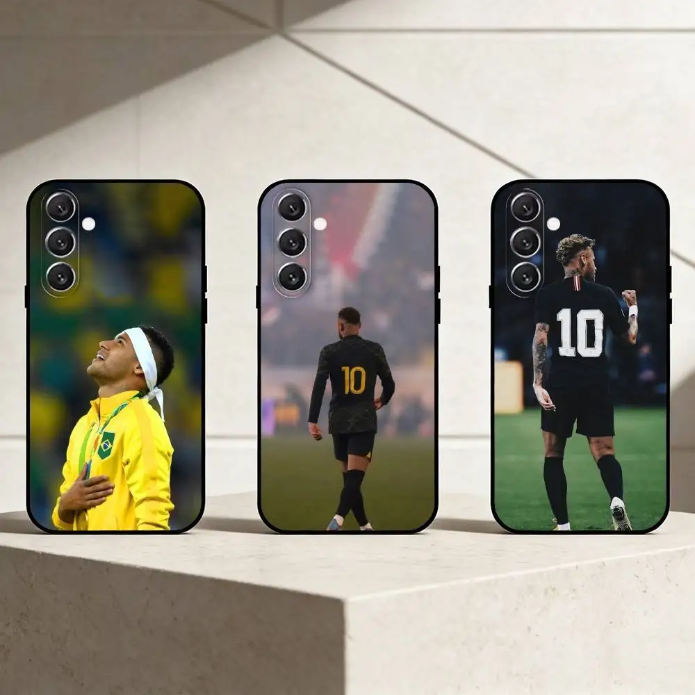 N-Neymar Phone Case For Samsung Galaxy A13,21s,22,31,32,52,53,71,72,73,Soft Black Cover