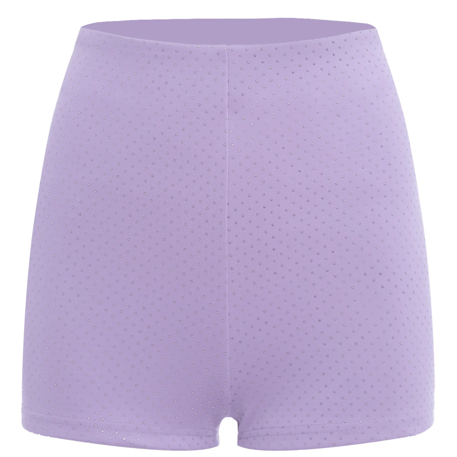 

Fashionable Dot Print Shorts Women's Summer High Rise Straight Micro Shorts Booty Lifting Stylish High Look Casual Short Bottom
