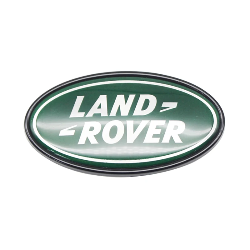 Car Front Hood Emblem Rear Trunk Badge Sticker For Land Rover Discovery Range Rover Evpque Defender Velar Freelander Sport