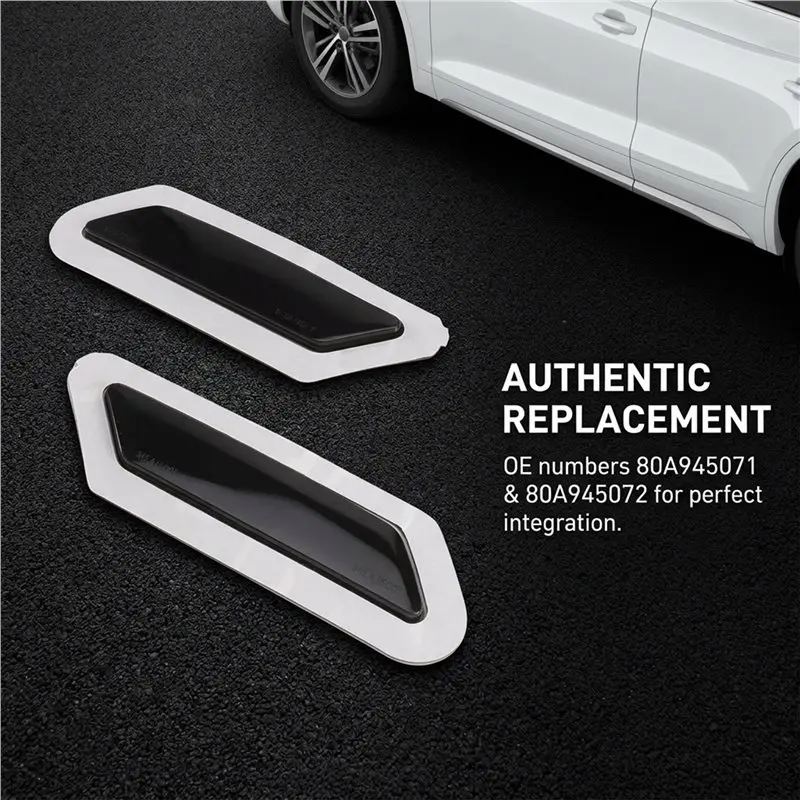 Bumper Side Lights 80A945071 80A945072 For Bumper Side Lights Car Bumper Turn Signal Car Marker Lights-A91R
