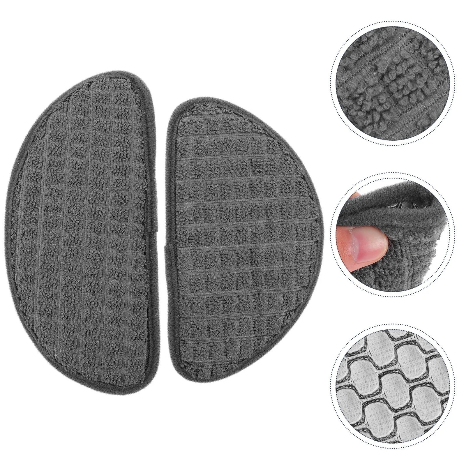 

2 шт. водопоглощающие коврики, противоскользящие моющиеся ловушки для капель для холодильника, герметичный лоток для капель, аксессуары для холодильника