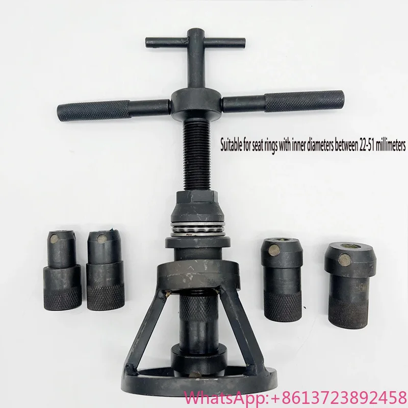 

Valve Seat Extractor Tool For Valve Seat Manual Valve Seat Puller Suitable fFor Inner Diameters Between 22-51mm