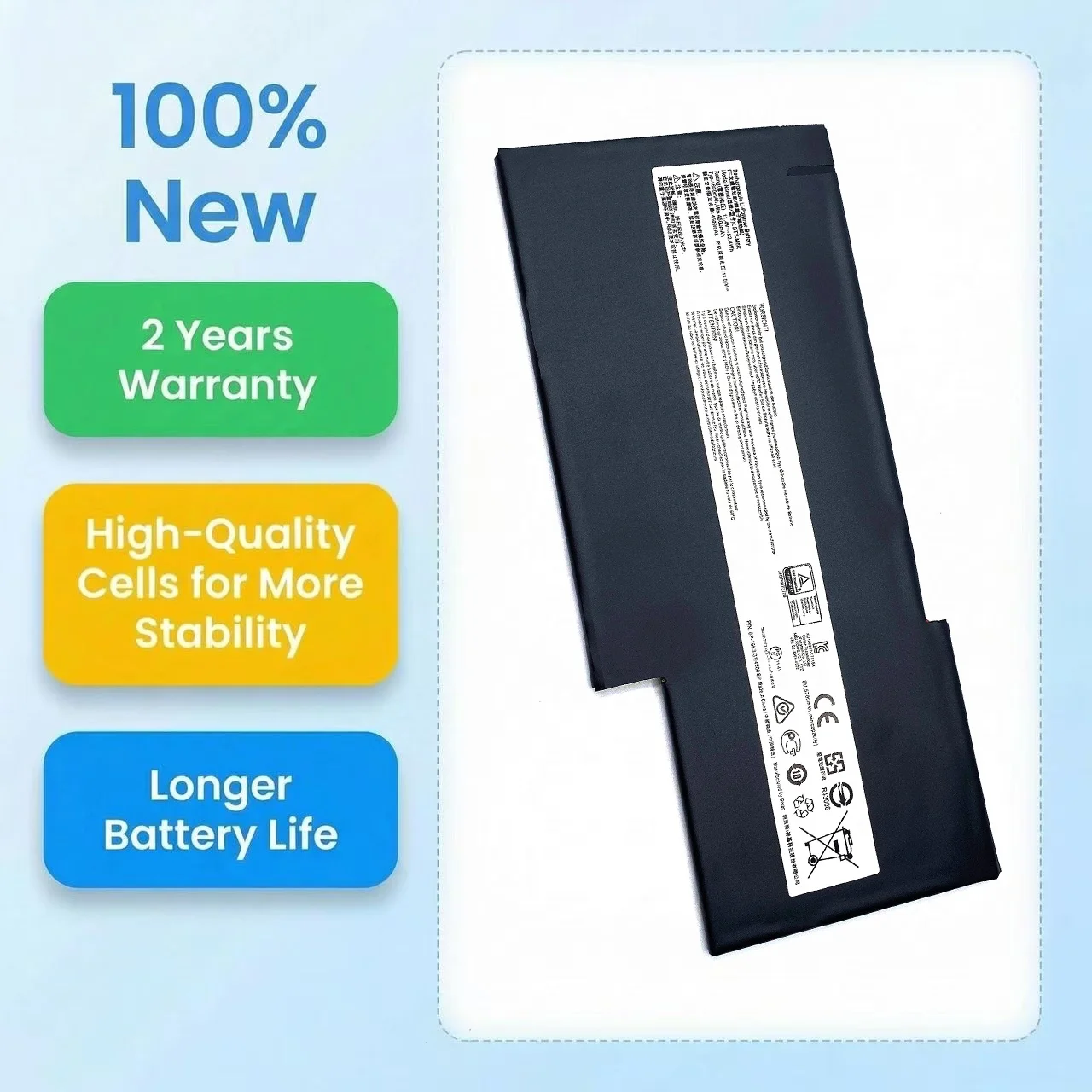 New BTY-M6K Laptop …