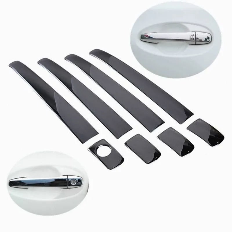 For Toyota Wish 2010-2018 AE20 New Stainless Steel Door Handle Cover Pad Sticker Molding Styling Car Accessories
