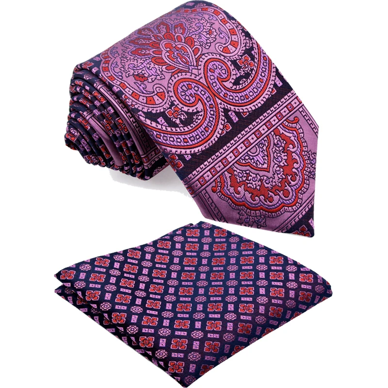 Multicolor Paisley Pattern Floral Stripes Checked Patchwork Mens Ties Necktie 100% Silk Vintage Brand Now Wholesale