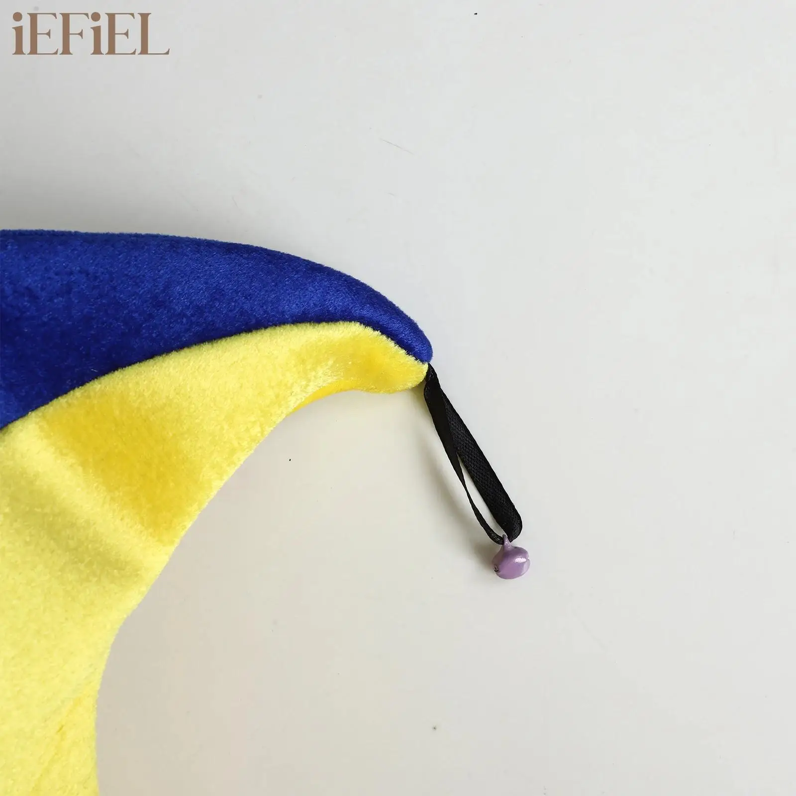 

Funny Elf Clown Hat Mardi Gras Hat Peaks Bells Jesters Hats Cap Prop for Adult Boys Girls Masquerade Cosplay Costume Accessories