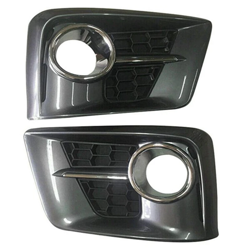 

1 Pair Left Right Front Bumper Fog Light Cover Trim Fit for Lexus LX570 2013 2014 2015