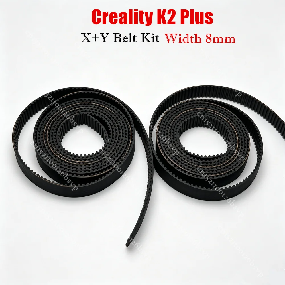 For Creality K2 Plus X Y Axis 2GT Open Timing Belt Kit Width 8mm 3D Printer Parts