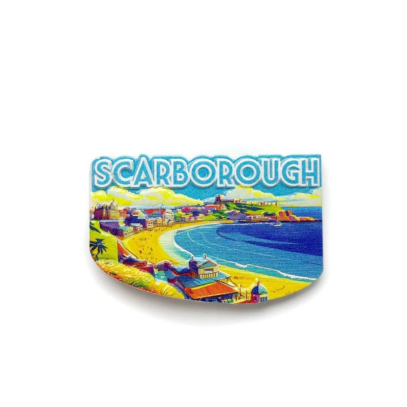 

UK Scarborough Tourist Souvenirs Gift Home Decor Magnetic Fridge Magnets