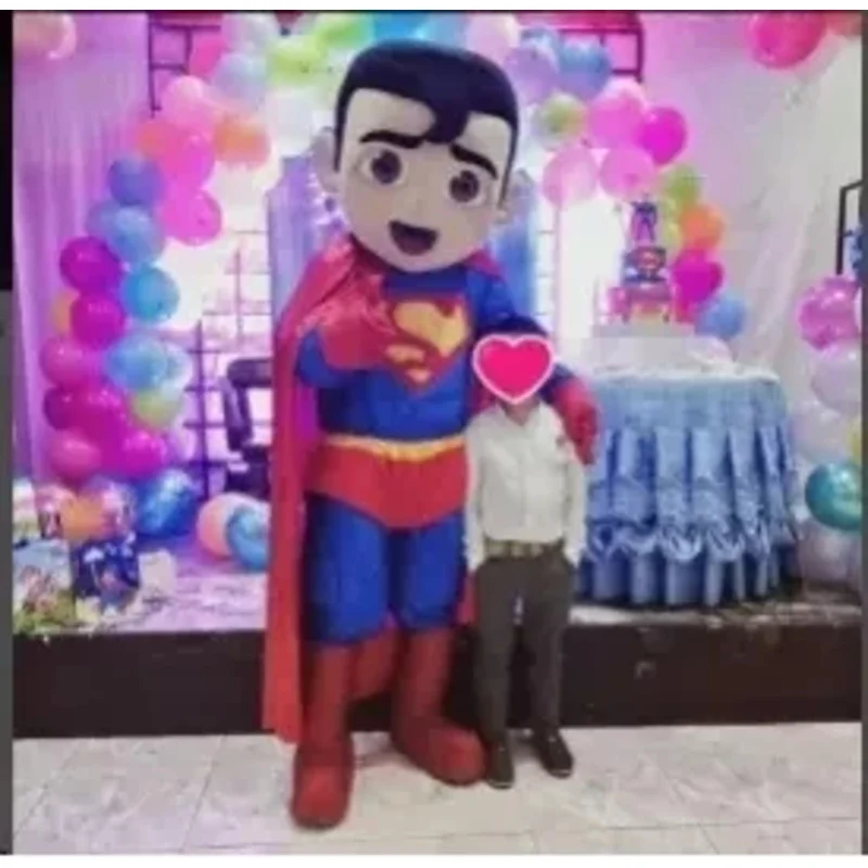 زي التميمة للأولاد ، زي شخصية كرتونية فائقة ، بدلة جذابة ، هدية عيد ميلاد ، خطة