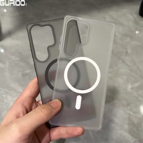 Slim Matte Clear Magnetic For Magsafe Case For Samsung S25 S24 S23 S22 S21 S20 FE Plus Ultra A36 A16 A55 A15 A54 A34 A14 Cover