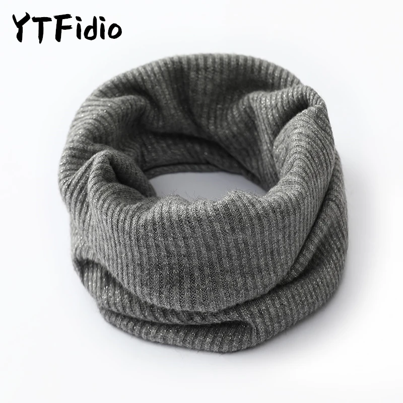 YTFidio 100% Wool Neck Brace Women Winter Soft Warm Wool Hedging Bib Pullover Coldproof Thicken Elastic Wool Knit Warm ﻿162