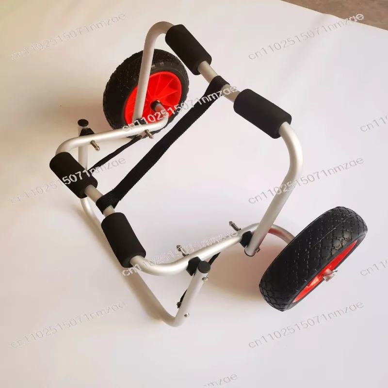 Carro de Kayak de aleación de aluminio, canoa multifuncional, carrito de playa, carrito de transporte portátil para deportes acuáticos