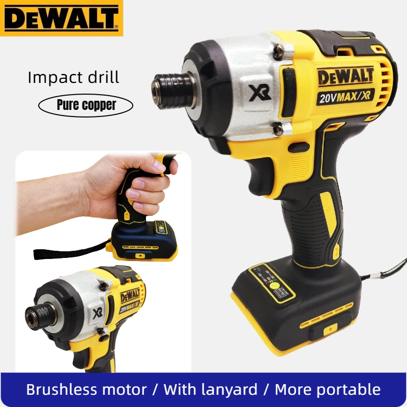 Dewalt DCD887 Electric Impact Driver Drill  Speed Brushless motor  Electric Screwdriver For Power Tools （bare machine）