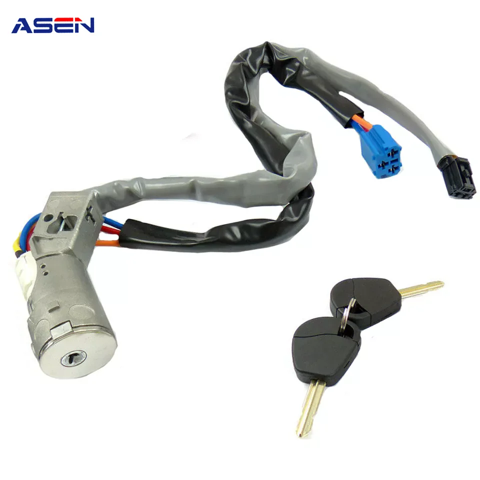 

New Ignition Switch Lock Barrel Cylinder With Key For Citroen Berlingo Peugeot Partner 2002-2008 4162CF 4162.CF