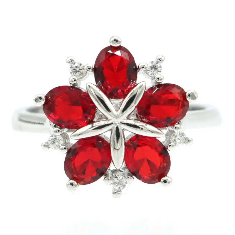 Buy 3 Get 1 Free 3g 925 SOLID STERLING SILVER Ring Peridot Red Blood Ruby Violet Topaz Green Emerald Many Sizes 5.5-10