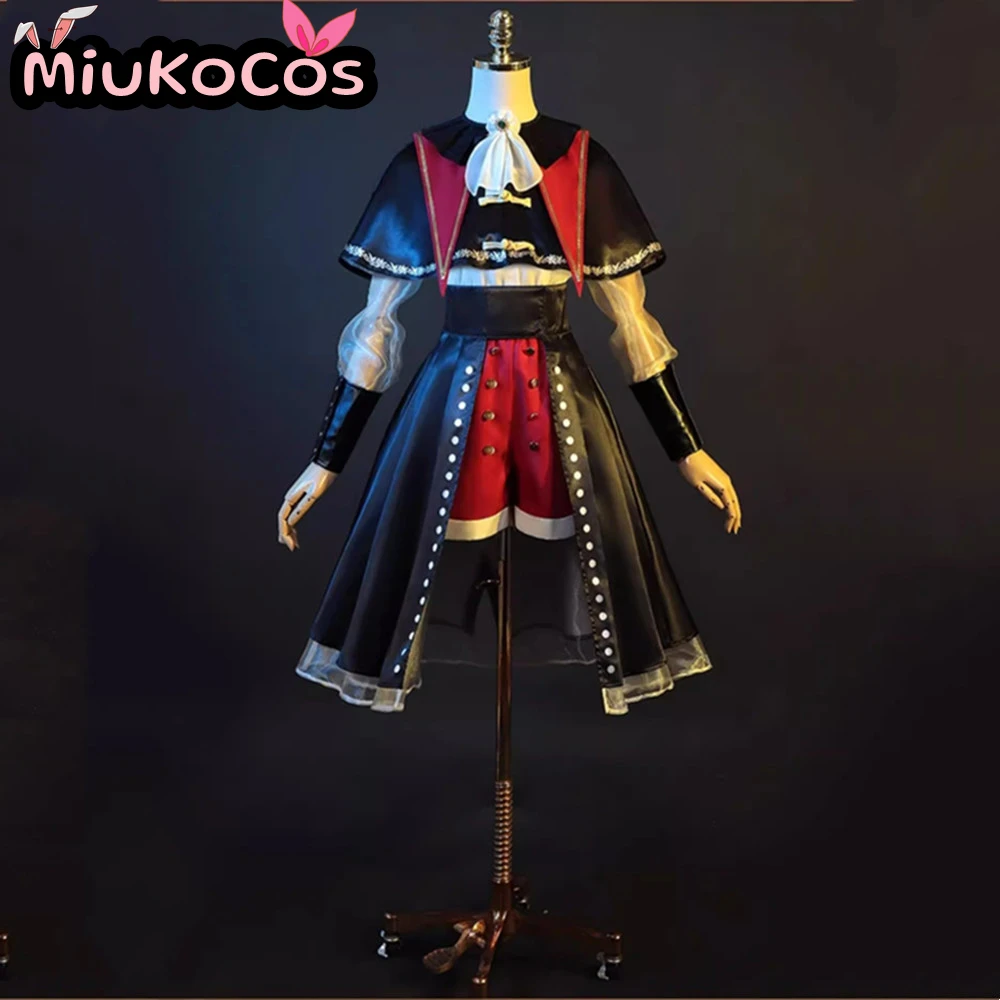 DISPONIBILE Mortis Mutsumi Wakaba Costume Cosplay MiuKoCosplay Anime BanG Sogno! Ave Mujica Cosplay