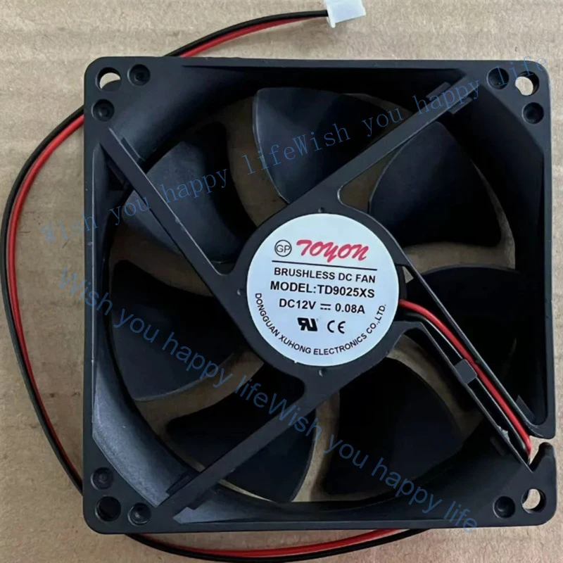 

Новый вентилятор охлаждения V+ для TONON TD9025XS DC12V 0.08A с 2 контактами # QW