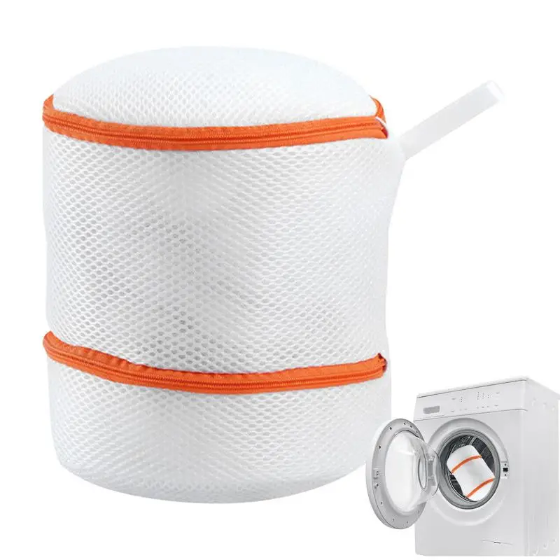 Bra Washing Bags For Laundry Double Layer Mesh Laundry Bag For Delicates With Zipper Bra Laundry Bags For Washing Machine