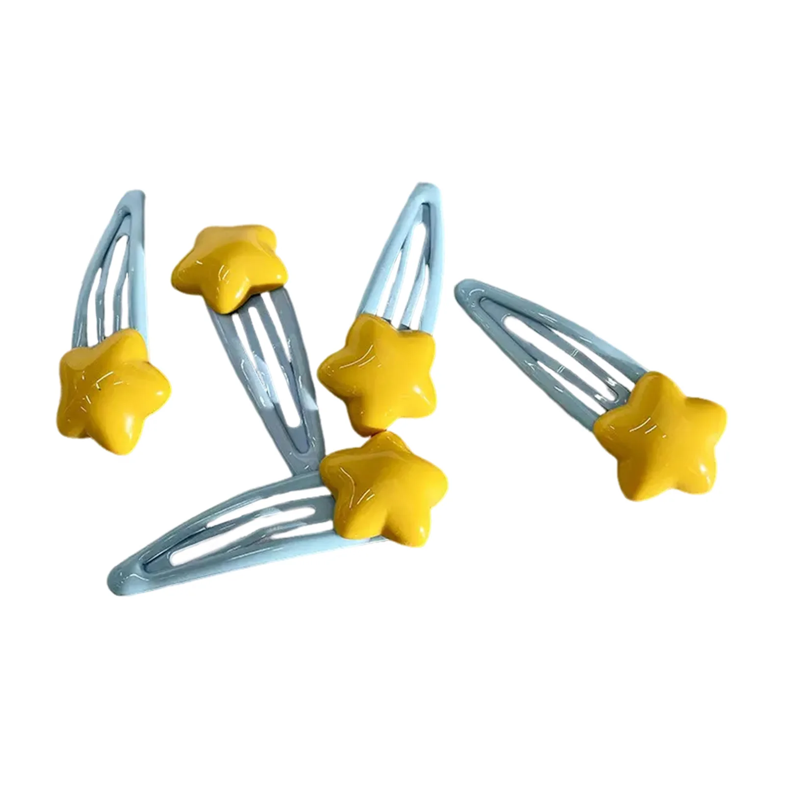 10 Stück Cartoon-Stern-Haarspangen für Frauen, schöne pentagramm-förmige Haarspange im koreanischen Stil, süße Kopfbedeckung, tägliche Haaraccessoires für Mädchen – Detail 10