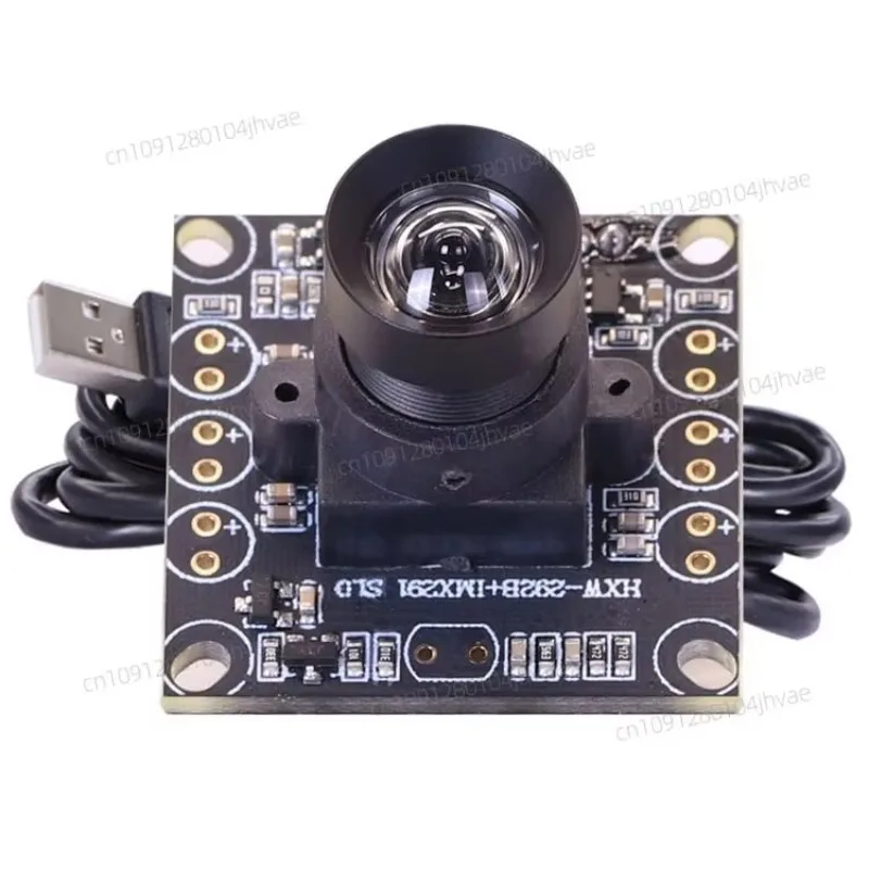 

MX291 1080P USB Camera Module Starlight Low Light Level 3.6mm 90Degree Distortionless H.264 Face Recognition for PCBA Android