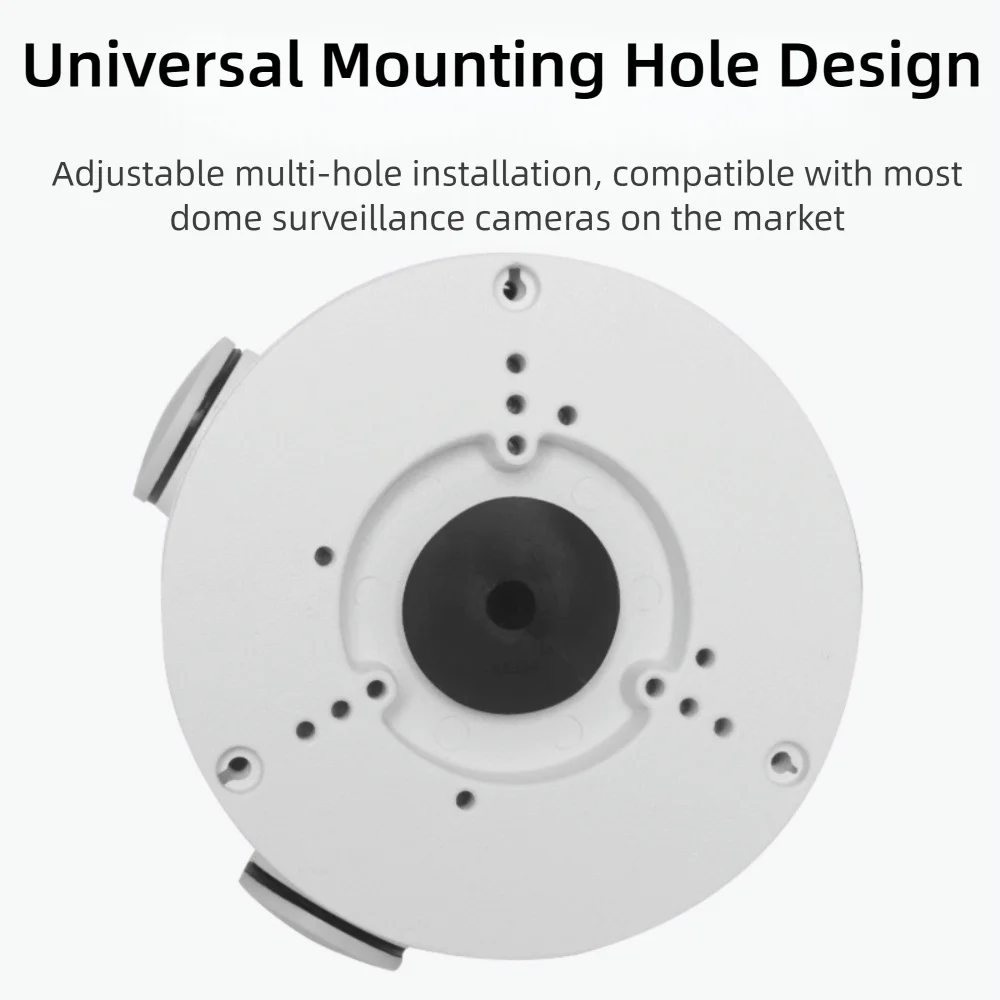 Caja de conexiones de cámara PFA130-E IP66, montaje de cámara CCTV de aluminio resistente al agua, soporte PTZ para cámara Hikvision Dahua TP-LINK
