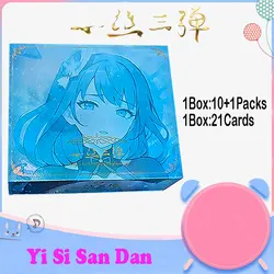 2024 Newest Yisisandan Collection Card Beautiful Cute Anime Waifu Booster Box ACG CCG TCG Doujin Toys And Hobbies Gift