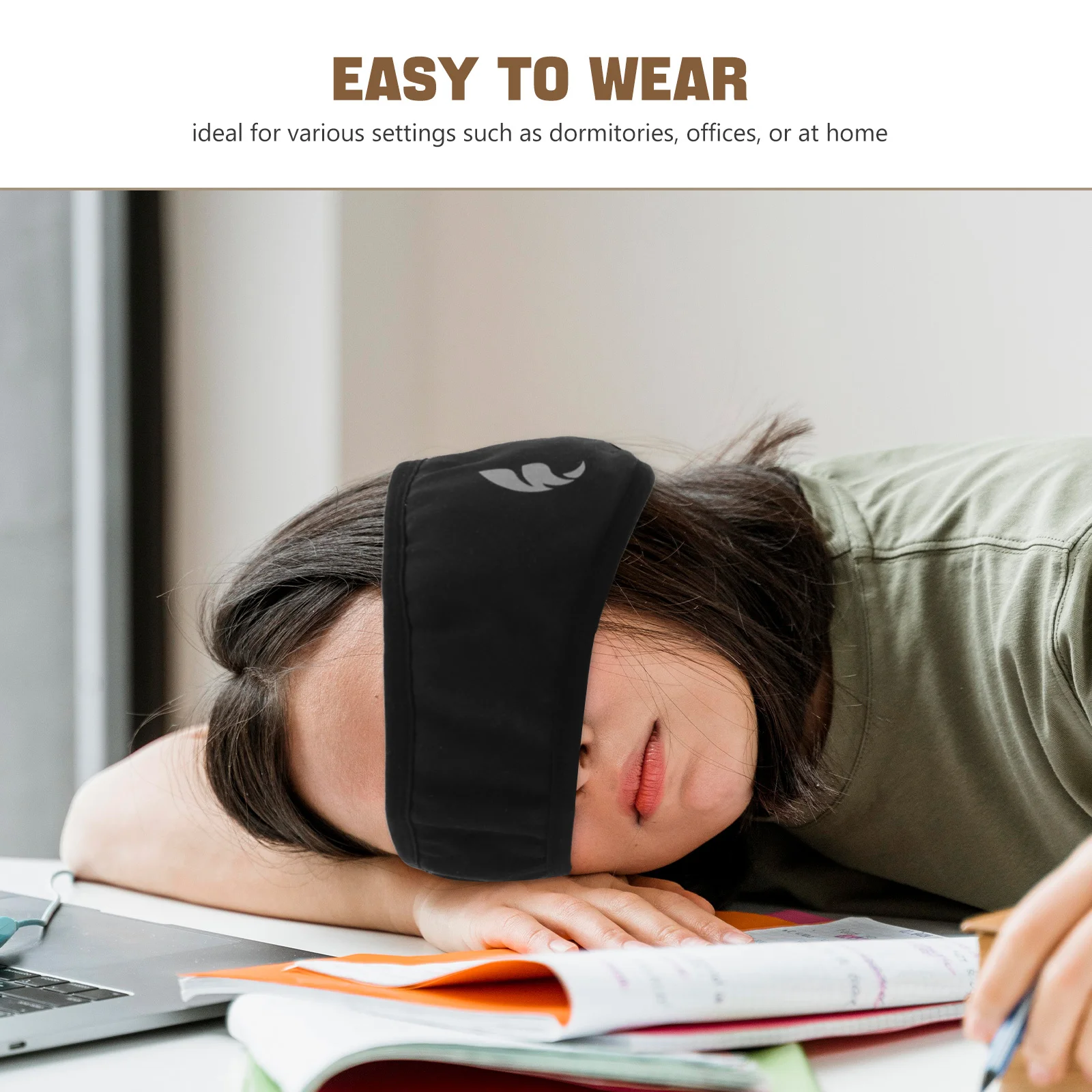 Schalldichte Muffs Lärmreduzierung Ohrenschützer Weiche Augenabdeckung zum Schlafen Ohrenwärmer Stirnband Anti-Lärm Schlafmaske Reisen