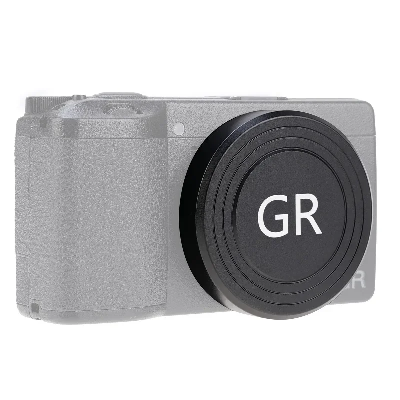 Metal flocking lens cover suitable for Ricoh GR2 GR3 GR3X HDF camera protective cover accessories