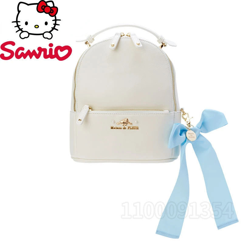 Sanrio Kuromi\'s New Women\'s Backpack Luxury Brand Original Cartoon Cute Mini Backpack High Quality Fashion Girls\' School Bag