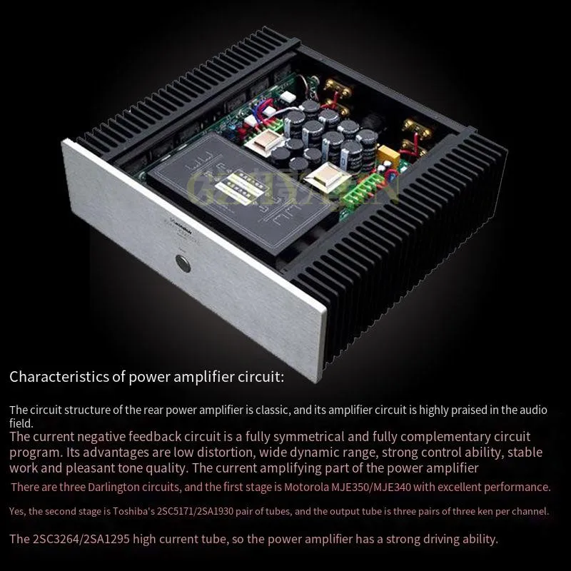 Dirk 하이파이 클래스 A 고출력 증폭기, XA8550S, 40W, 후면 전력 증폭기, 신제품